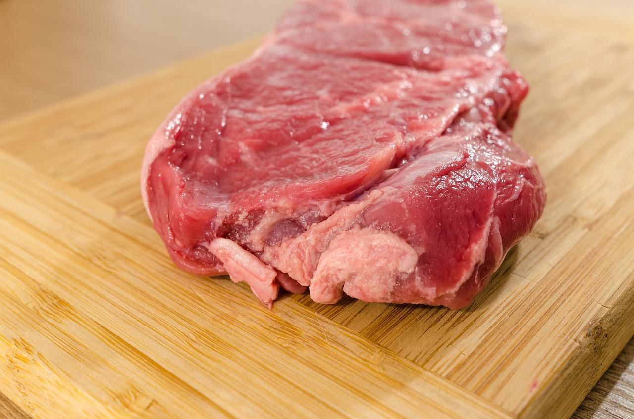 Meat with ractopamine